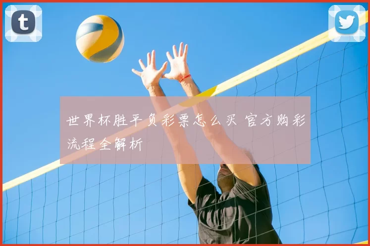 世界杯胜平负彩票怎么买 官方购彩流程全解析