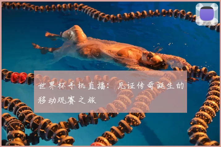 世界杯手机直播:见证传奇诞生的移动观赛之旅
