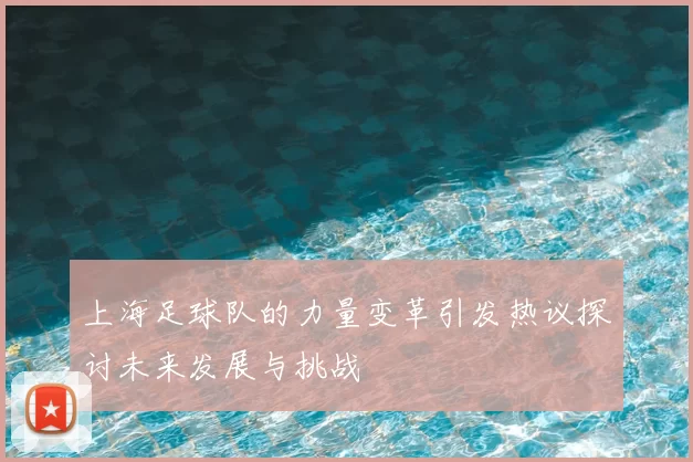 上海足球队的力量变革引发热议探讨未来发展与挑战