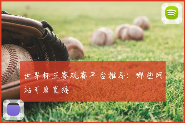 世界杯正赛观赛平台推荐：哪些网站可看直播