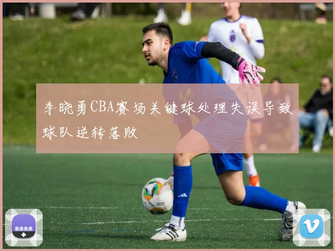李晓勇CBA赛场关键球处理失误导致球队逆转落败
