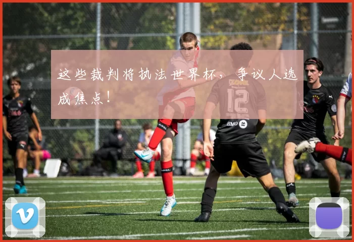 这些裁判将执法世界杯,争议人选成焦点!