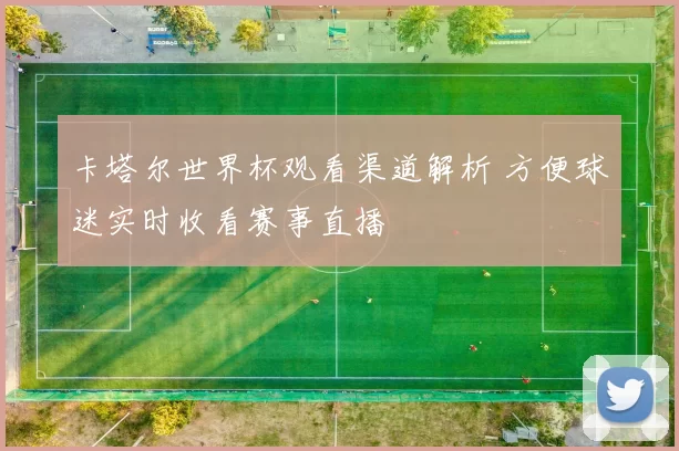卡塔尔世界杯观看渠道解析 方便球迷实时收看赛事直播